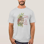 "Jesus is the reason for the season" Fun Squirrel  Tシャツ (正面)