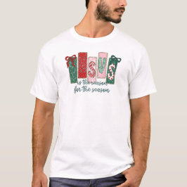 Jesus is the reason for the season tシャツ