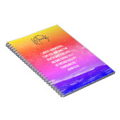 Jesus is the way Spiral Photonotebook ノートブック (右側)