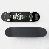 Jesus IS Way, Life, Truth Skateboard スケートボード (横)
