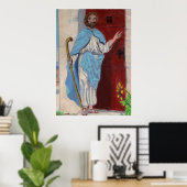 JESUS KNOCKSポスター ポスター (ホームオフィス)