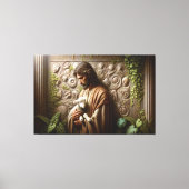 Jesus & Lamb Canvas Print Picture 13 キャンバスプリント (正面)