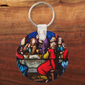 Jesus last meal with his disciples キーホルダー (裏面)