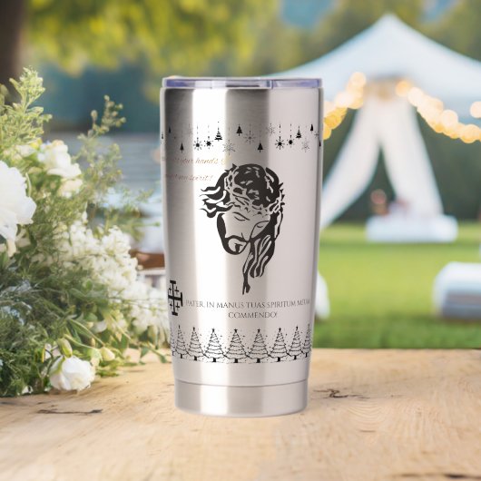 Jesus' Last words 保温保冷タンブラー (ウェディング (回転後))