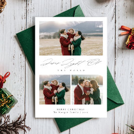 Jesus Light of the World Religious 3 Photo シーズンカード