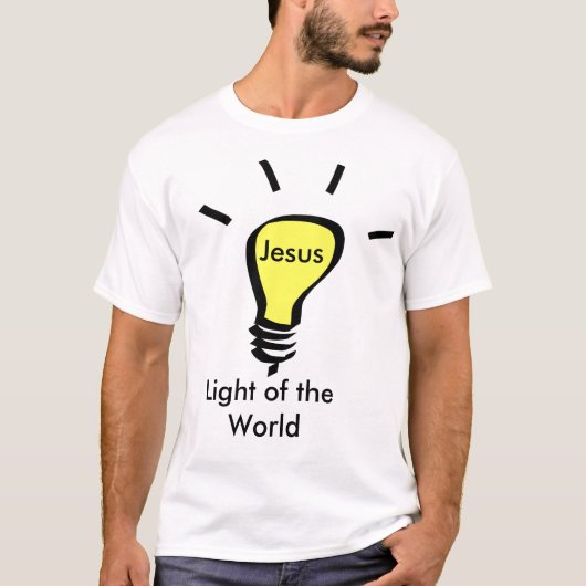 Jesus - Light of the World Tシャツ (正面)