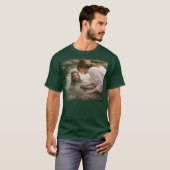 Jesus looking back T-Shirt Tシャツ (正面フル)