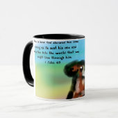 jesus love  マグカップ (正面左)