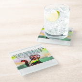 jesus love kind  ガラスコースター (アングル)