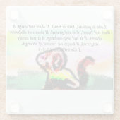 jesus love kind  ガラスコースター (裏面)