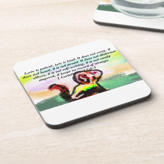 jesus love kind コースター (左側)