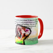 jesus love kind  マグカップ (正面右)