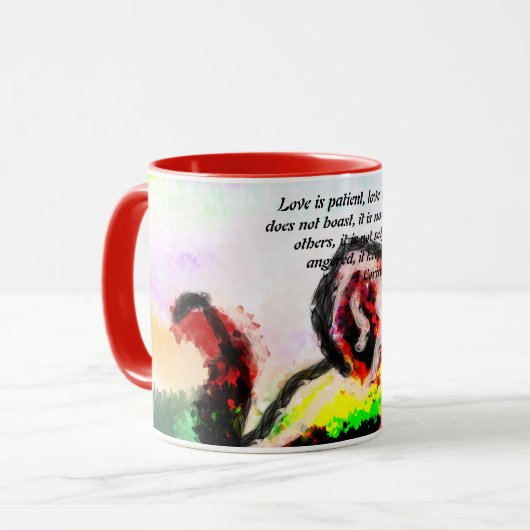 jesus love kind マグカップ (正面左)