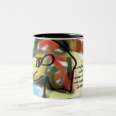 jesus love other ツートーンマグカップ (中央)