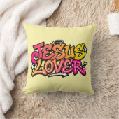 Jesus Lover クッション (ブランケット)