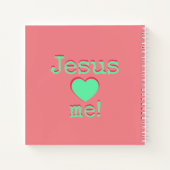 Jesus loves ♥ me! ノートブック (裏面)