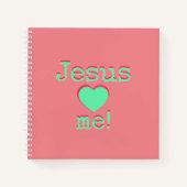 Jesus loves ♥ me! ノートブック (正面)