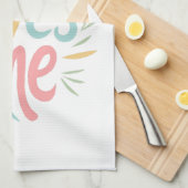 Jesus Loves Me -ヴィンテージデザイン キッチンタオル (四つ折り)