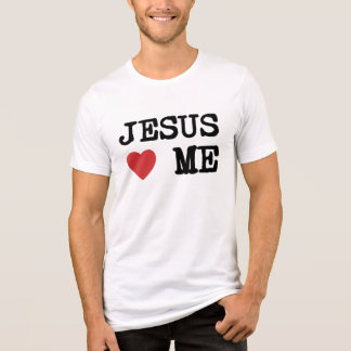 Jesus Loves Me Christian T-Shirt トライブレンドＴシャツ