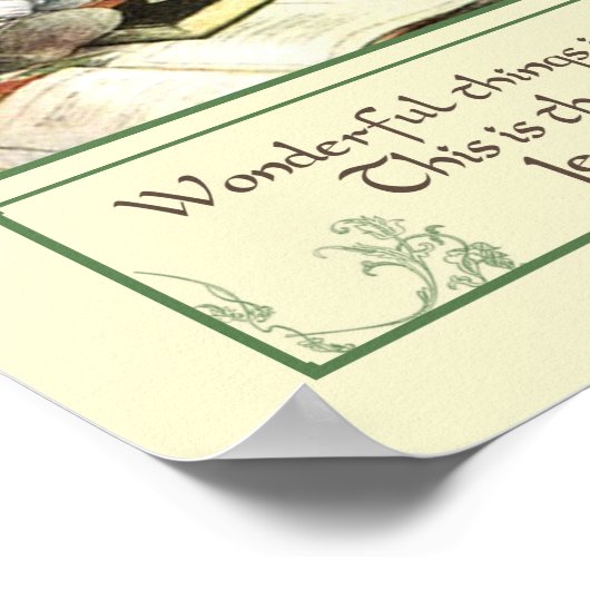 Jesus Loves Me Poster ポスター (角)