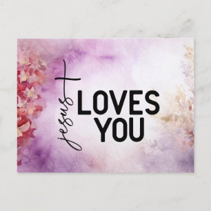 Jesus Loves Youポストカード ポストカード
