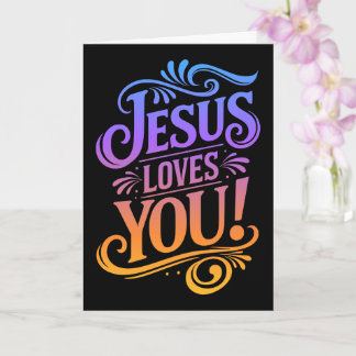 JESUS LOVES YOU! カード