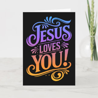 JESUS LOVES YOU! カード