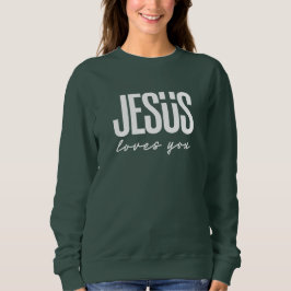 JESUS LOVES YOU | キリスト教 スウェットシャツ