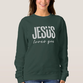 JESUS LOVES YOU | キリスト教 スウェットシャツ