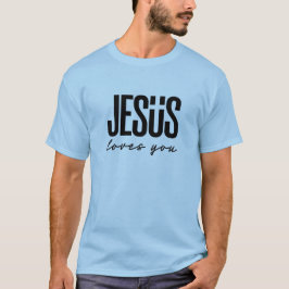 JESUS LOVES YOU | キリスト教 Tシャツ