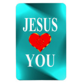 Jesus Loves You マグネット (縦)