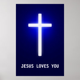 JESUS LOVES YOU - Christian Poster ポスター