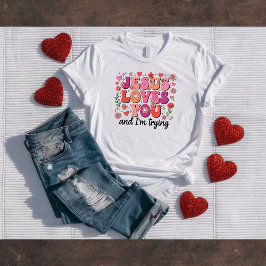 Jesus Loves You Funny Christian Tee Tシャツ