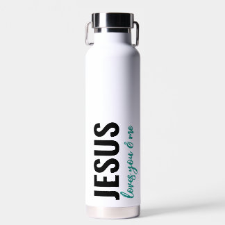 Jesus Loves You & Me - Water Bottle (lovesive) ウォーターボトル