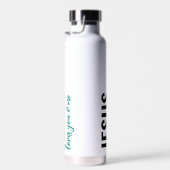 Jesus Loves You & Me - Water Bottle (lovesive) ウォーターボトル (右面)