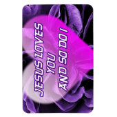 Jesus Loves You & so do I_Premium Flexi Magnet マグネット (縦)