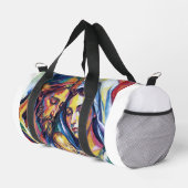 Jésus Marie et Joseph huile expressionniste ダッフルバッグ (右コーナー)