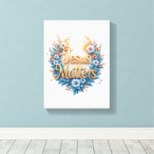 Jesus Matters Canvas Print キャンバスプリント (インサイチュ (ウッドフロア))