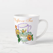 Jesus & Me with Coffee or Tea カフェラテマグ (右)