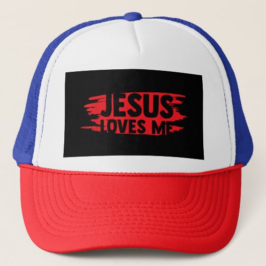 Jesus Men Women Kids Christian Bible Faith キャップ (正面)