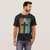 Jesus Men Women Kids Christian Bible Faith Tシャツ (正面フル)