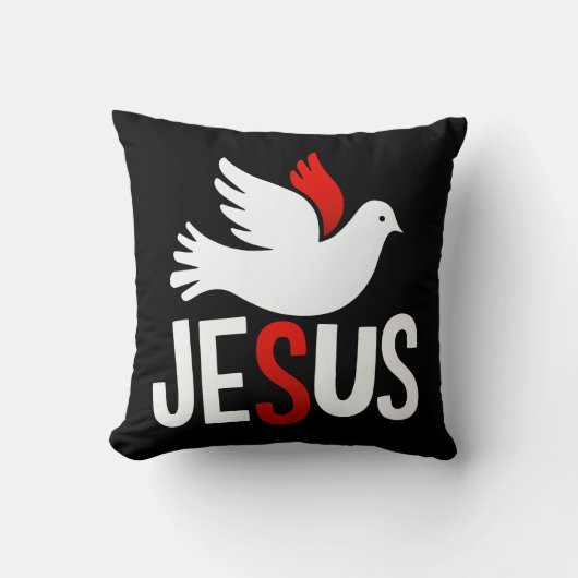 Jesus mit Taube クッション (正面)