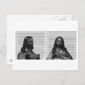 Jesus Mugshot ポストカード (正面/裏面)