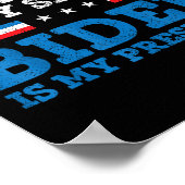 Jesus My Savior Joe Joe My President 2020 Electi ポスター (角)