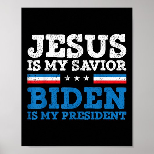 Jesus My Savior Joe Joe My President 2020 Electi ポスター (正面)