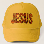 Jesus name on a cap キャップ (正面)