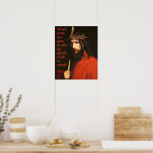 Jesus of Nazareth - Ecce Homo （ラテン） – ポスター (キッチン)