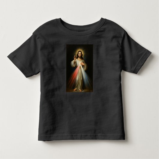 Jesus of the Divine Mercy Toddler's Tee Shirt トドラーTシャツ (正面)