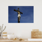 Jesus On The Cross ポスター (キッチン)