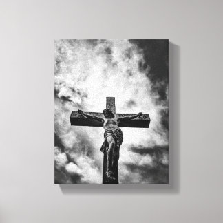 Jesus on the Cross – Faith and Redemption Canvas   キャンバスプリント